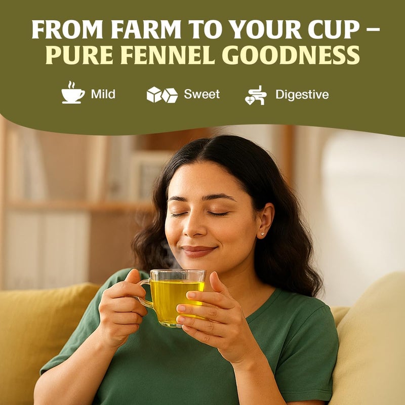 HANDPICK 100% Natural Fennel Tea Bags - Image 4